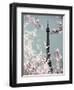 Spring Eiffel Pastel-Tracey Telik-Framed Photographic Print