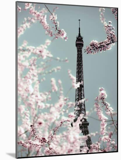 Spring Eiffel Pastel-Tracey Telik-Mounted Photographic Print