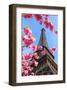 Spring Eiffel Tower Paris-null-Framed Art Print