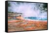 Spring Eternal, Grand Prismatic Spring, Yellowstone National Park-Vincent James-Framed Stretched Canvas