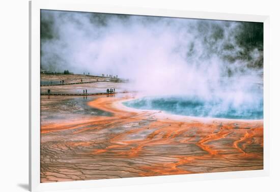 Spring Eternal, Grand Prismatic Spring, Yellowstone National Park-Vincent James-Framed Photographic Print