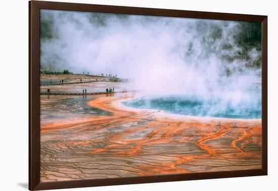 Spring Eternal, Grand Prismatic Spring, Yellowstone National Park-Vincent James-Framed Photographic Print