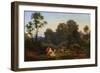 Spring Evening, 1844-Ludwig Richter-Framed Giclee Print