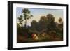 Spring Evening, 1844-Ludwig Richter-Framed Giclee Print