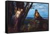 Spring Evening, 1879-Arnold Böcklin-Framed Stretched Canvas