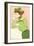 Spring Fashion Postcard-Henri Meunier-Framed Giclee Print