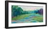 Spring Fed Creek-Jane Schmidt-Framed Art Print