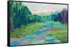 Spring Fed Creek-Jane Schmidt-Framed Stretched Canvas