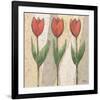 Spring Feeling in Red-Karsten Kirchner-Framed Art Print