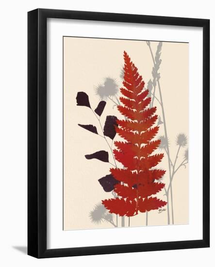 Spring Fern 2-Bella Dos Santos-Framed Art Print