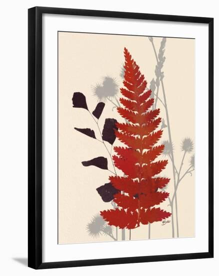 Spring Fern 2-Bella Dos Santos-Framed Art Print