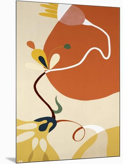 Spring Fever II-Mary Calkins-Mounted Giclee Print
