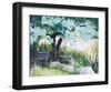 Spring Field-Design Fabrikken-Framed Art Print