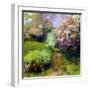 Spring Field-Lou Wall-Framed Giclee Print