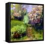 Spring Field-Lou Wall-Framed Stretched Canvas