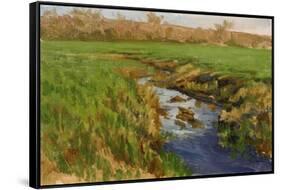 Spring Fields-Michael Budden-Framed Stretched Canvas