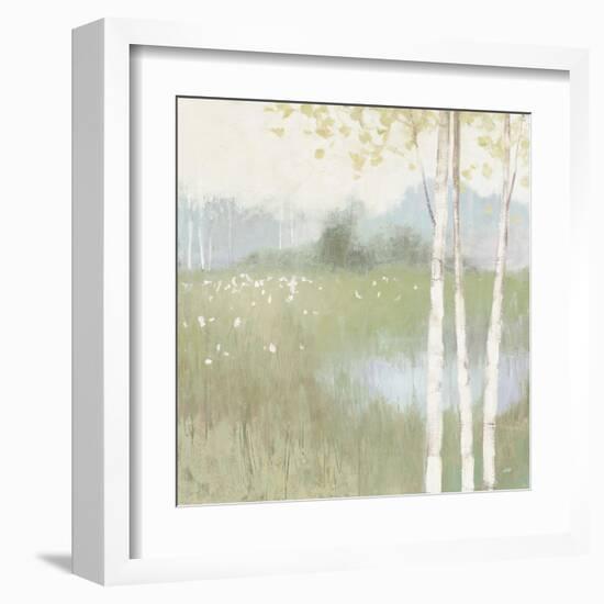 Spring Fling II Cool-Julia Purinton-Framed Art Print