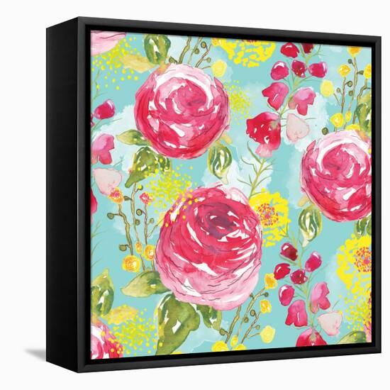 Spring Fling Medley I-Sara Berrenson-Framed Stretched Canvas