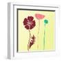 Spring Floral Background-Alisa Foytik-Framed Art Print