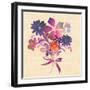 Spring Floral Bouquet-Bee Sturgis-Framed Art Print