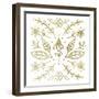 Spring Florals Gold-Ashley Santoro-Framed Giclee Print