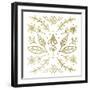 Spring Florals Gold-Ashley Santoro-Framed Giclee Print