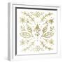 Spring Florals Gold-Ashley Santoro-Framed Giclee Print