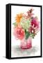 Spring Florals in Vase-Lanie Loreth-Framed Stretched Canvas