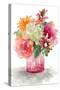 Spring Florals in Vase-Lanie Loreth-Stretched Canvas