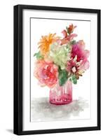 Spring Florals in Vase-Lanie Loreth-Framed Art Print