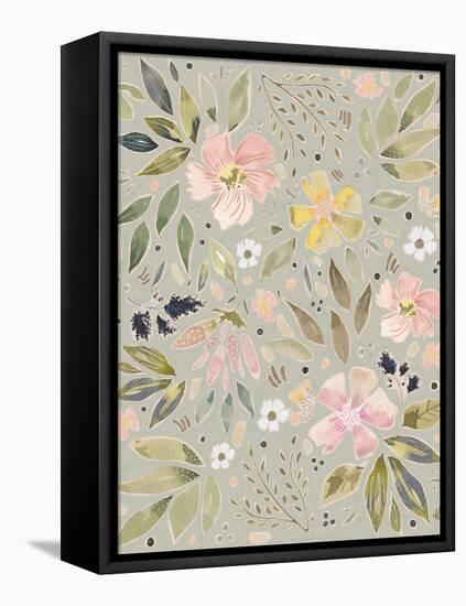 Spring Florals-Leah Straatsma-Framed Stretched Canvas