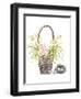 Spring Flower Basket-Patricia Pinto-Framed Art Print