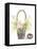 Spring Flower Basket-Patricia Pinto-Framed Stretched Canvas