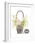 Spring Flower Basket-Patricia Pinto-Framed Art Print