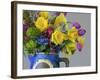 Spring Flower Bouquet in Vase-Don Paulson-Framed Photographic Print