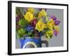 Spring Flower Bouquet in Vase-Don Paulson-Framed Photographic Print