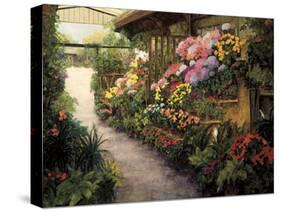 Spring Flower Market-Montserrat Masdeu-Stretched Canvas