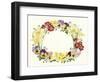 Spring Flower Oval, 1995-Linda Benton-Framed Premium Giclee Print
