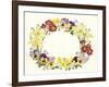 Spring Flower Oval, 1995-Linda Benton-Framed Giclee Print