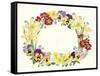 Spring Flower Oval, 1995-Linda Benton-Framed Stretched Canvas