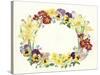 Spring Flower Oval, 1995-Linda Benton-Stretched Canvas