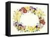 Spring Flower Oval, 1995-Linda Benton-Framed Stretched Canvas