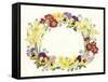 Spring Flower Oval, 1995-Linda Benton-Framed Stretched Canvas