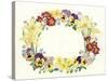 Spring Flower Oval, 1995-Linda Benton-Stretched Canvas