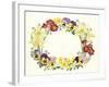 Spring Flower Oval, 1995-Linda Benton-Framed Giclee Print