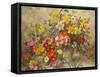 Spring Flowers and Poole Pottery, No. 2-Albert Williams-Framed Stretched Canvas