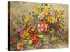 Spring Flowers and Poole Pottery, No. 2-Albert Williams-Stretched Canvas