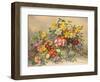 Spring Flowers and Poole Pottery-Albert Williams-Framed Giclee Print