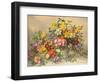 Spring Flowers and Poole Pottery-Albert Williams-Framed Giclee Print