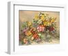 Spring Flowers and Poole Pottery-Albert Williams-Framed Giclee Print